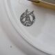 Old pendulum/wall plate earthenware moulin des loups, circa 1970's