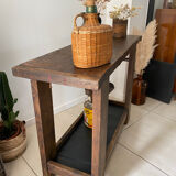 Old wooden workbench