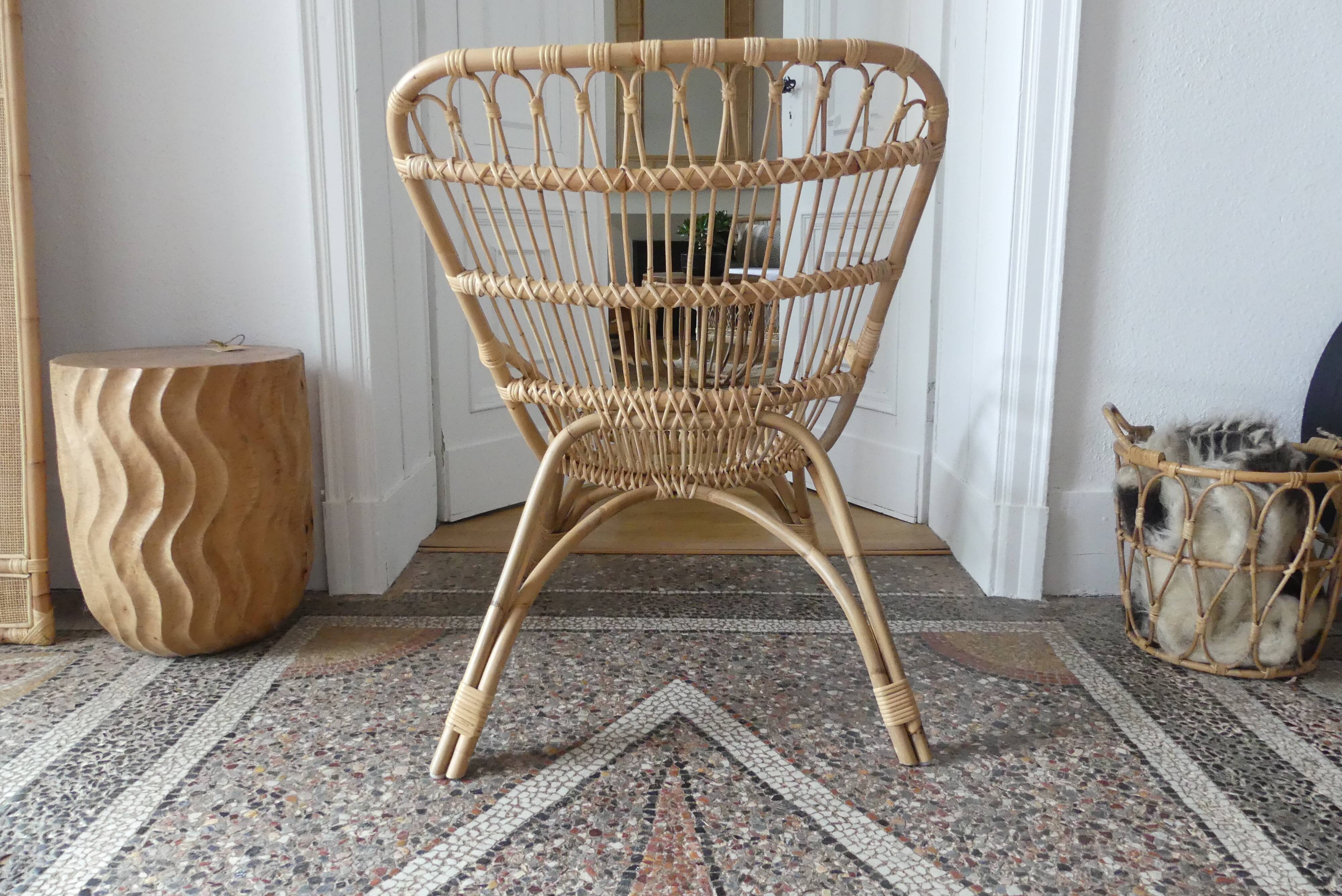 Relax rattan armchair