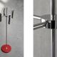 Vintage Mid-Century Italian Modern Space Age Chrome Floor Lamp, 1960s