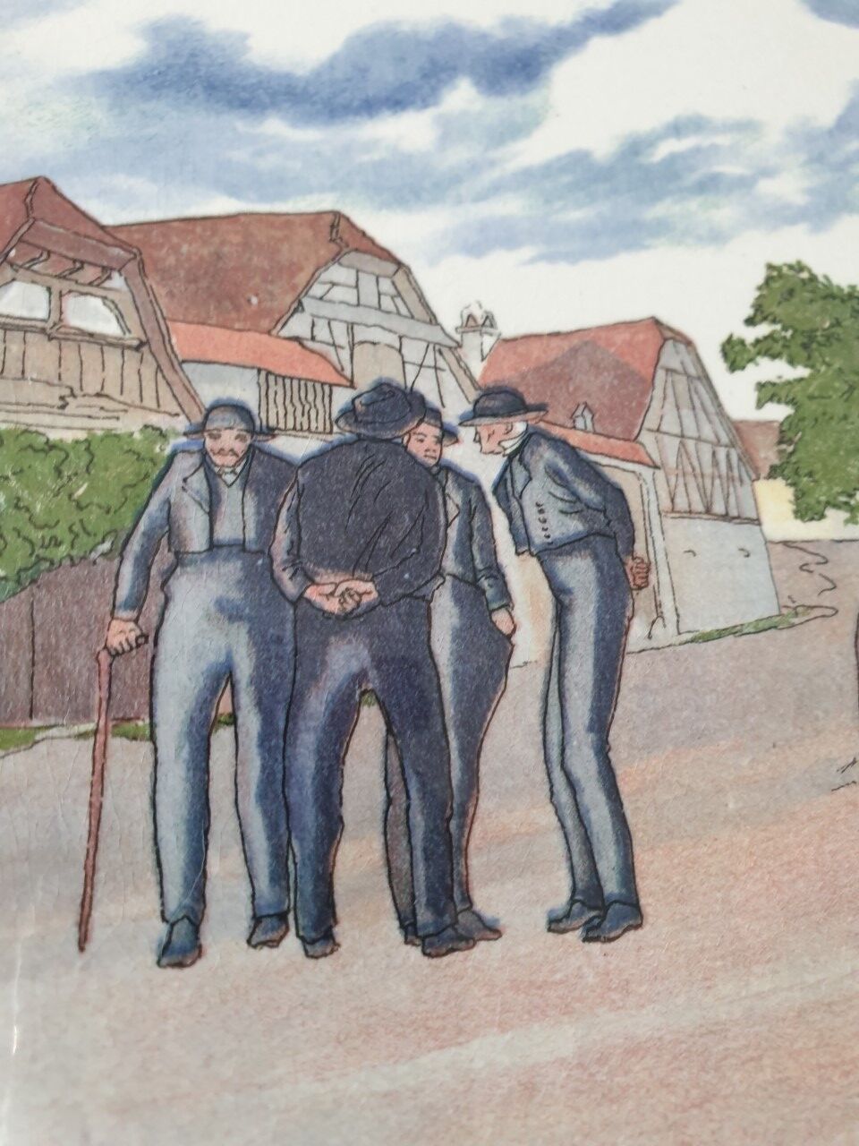 Cake dish Sarreguemines Obernai