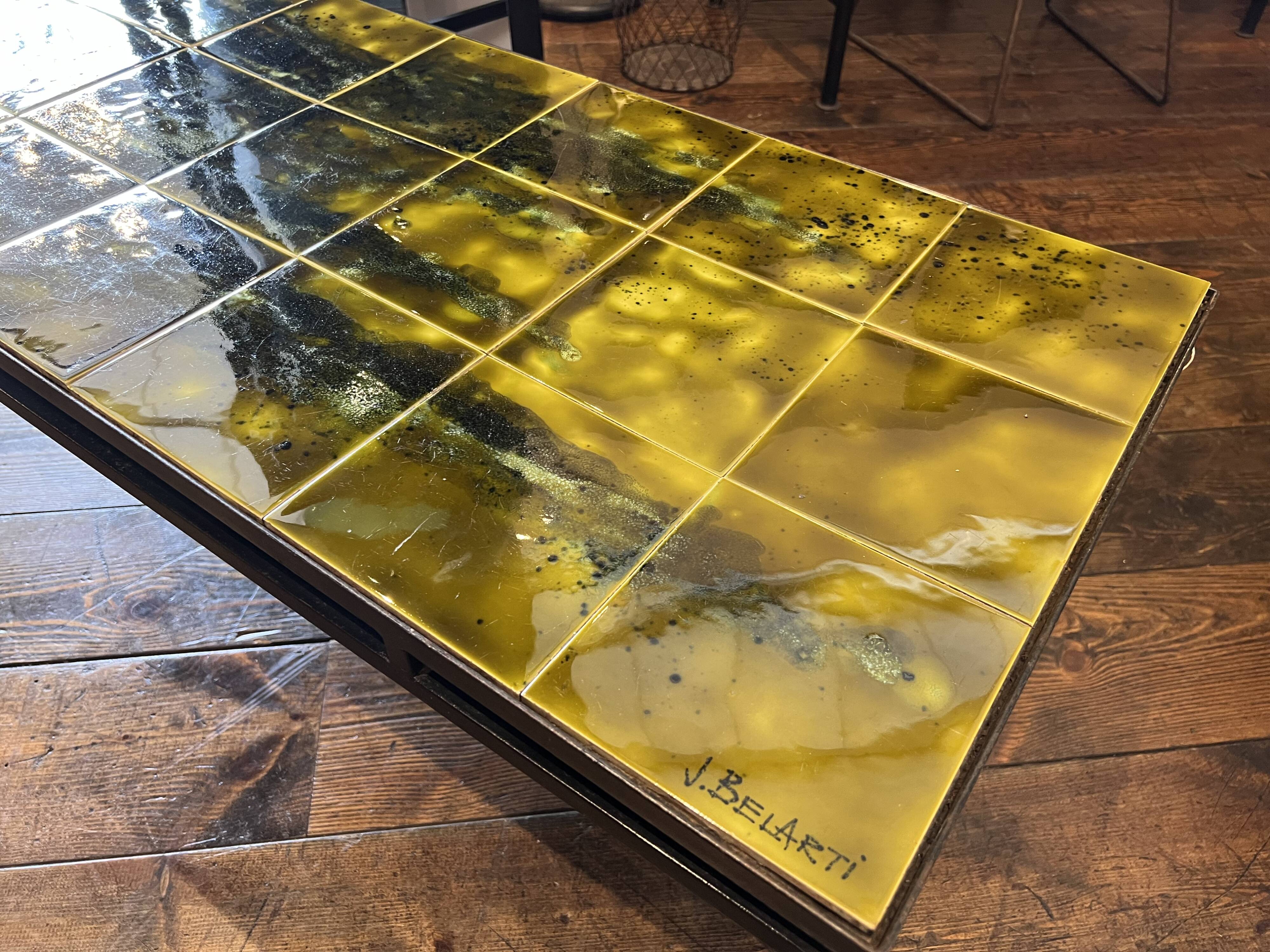 Vintage coffee table j. belarti