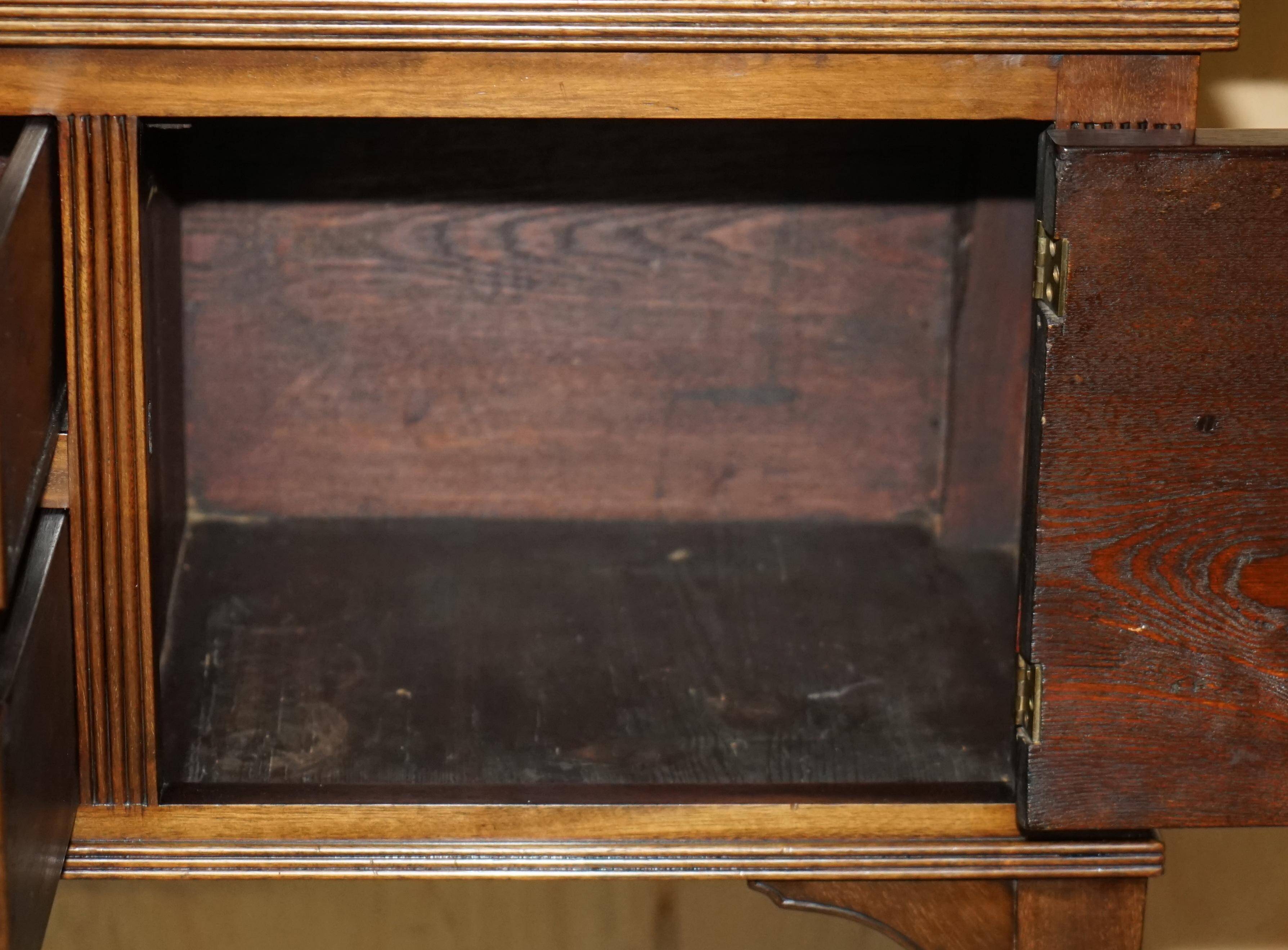 Victorian Antique Astral Library circa 1870 with Long Legs