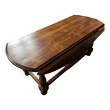 Solid oak coffee table