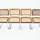 Set of 4 B32 Style Dining Chairs by Marcel Breuer