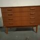 COMMODE SCANDINAVE EN TECK DESIGN  ANNEES 60'S