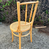 Set of 3 fluted bistro chairs