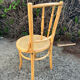 Set of 3 fluted bistro chairs