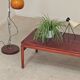 Large Scandinavian teak coffee table Trioh 1960