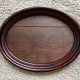 Mahogany wood tray