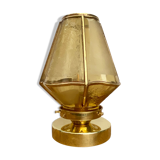 Lampe à poser globe vintage en verre