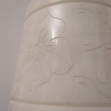 Elephant lamp in alabaster