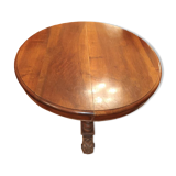 Old rustic round table Napoleon III 1880 Emery & Ragot