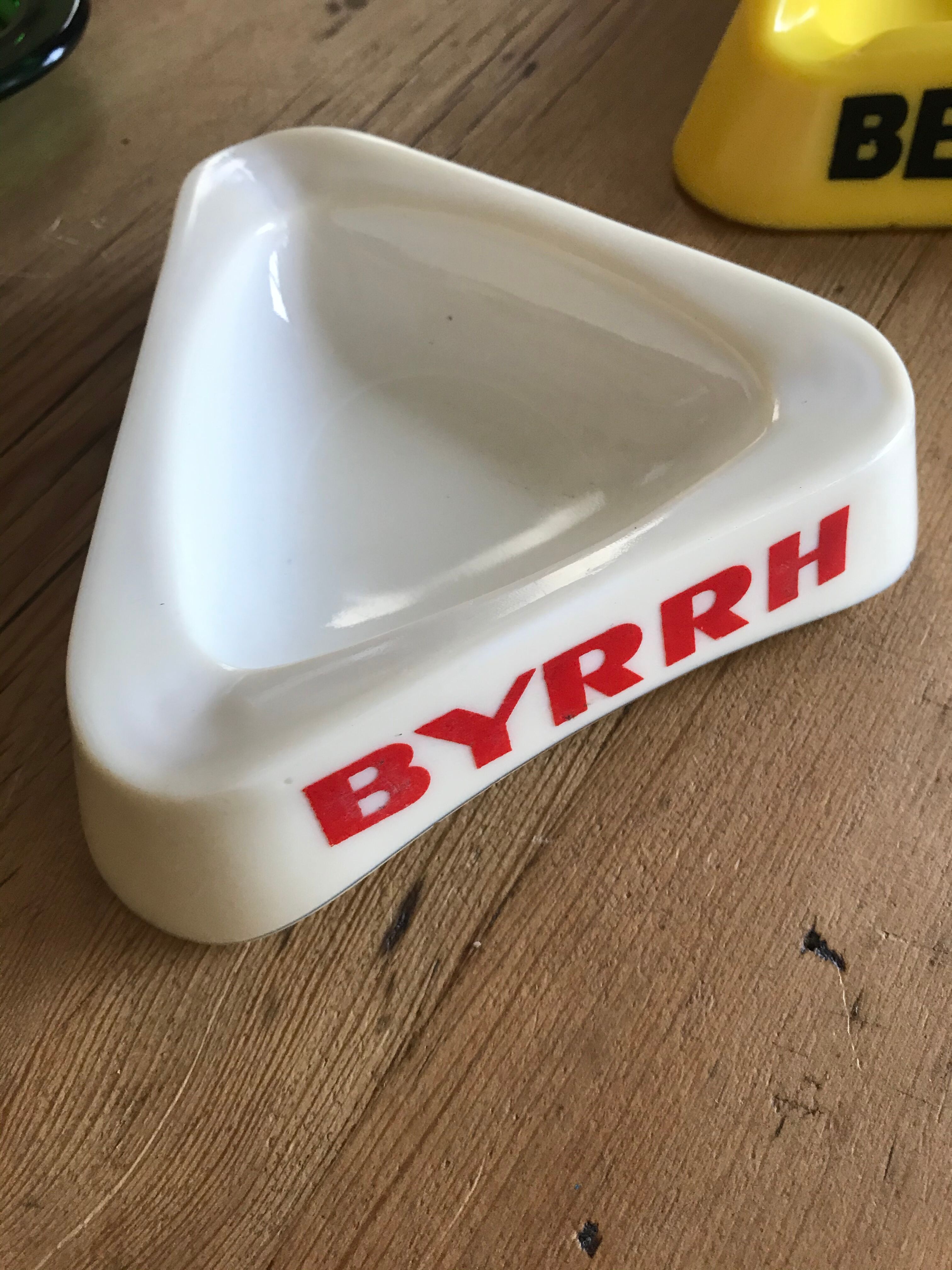 Vintage advertising ashtray Byrrh