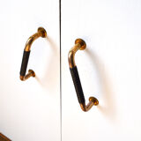 Bahut with compass feet