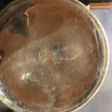 Silver metal champagne bucket