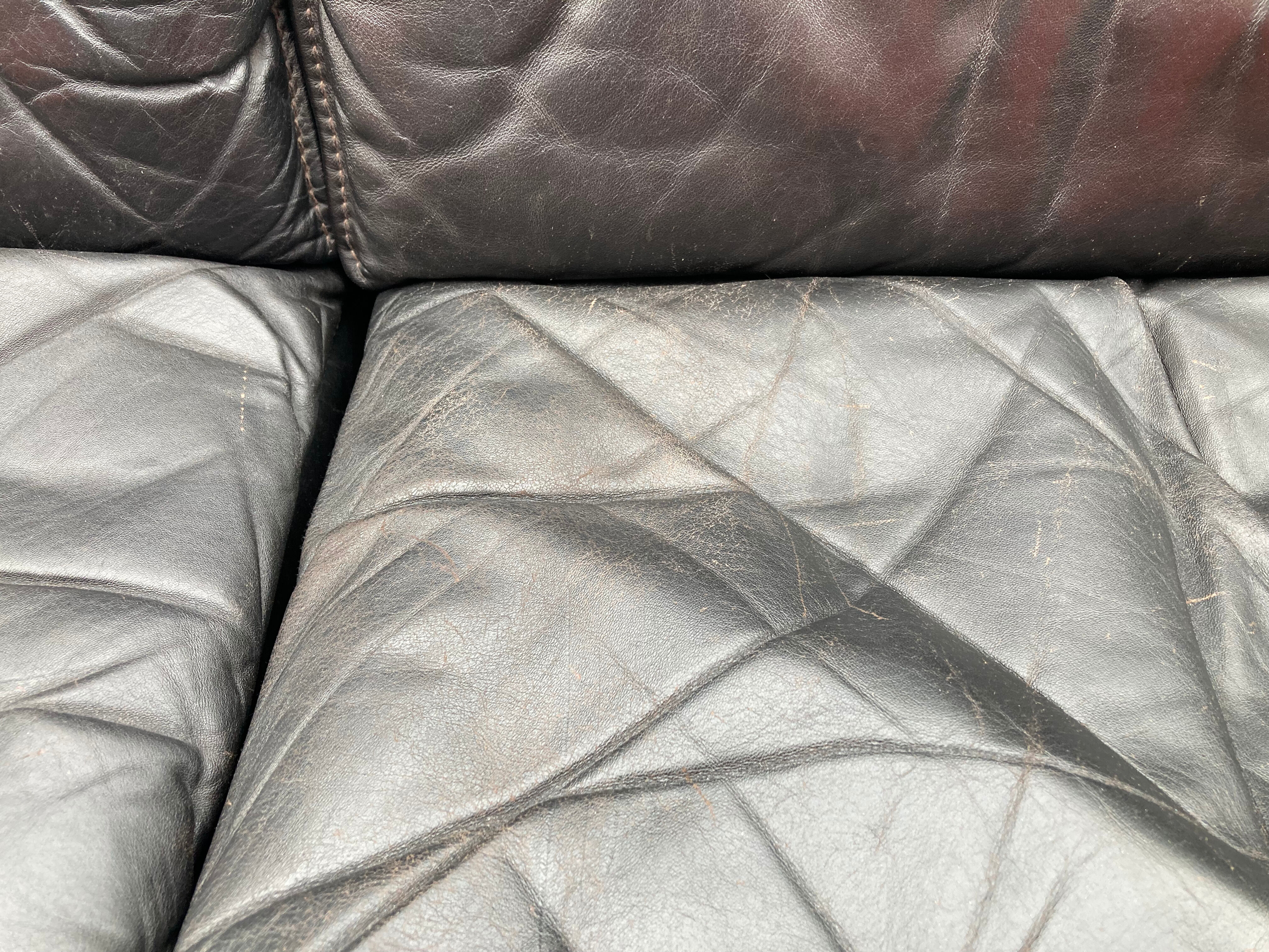 Dreipunkt International Modular Leather Sofa