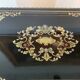 Complete liquor cellar Boulle Box Napoleon III Box Marquetry XIX century
