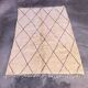 Moroccan rug Beni M'Rirt white - 26 x 304 cm