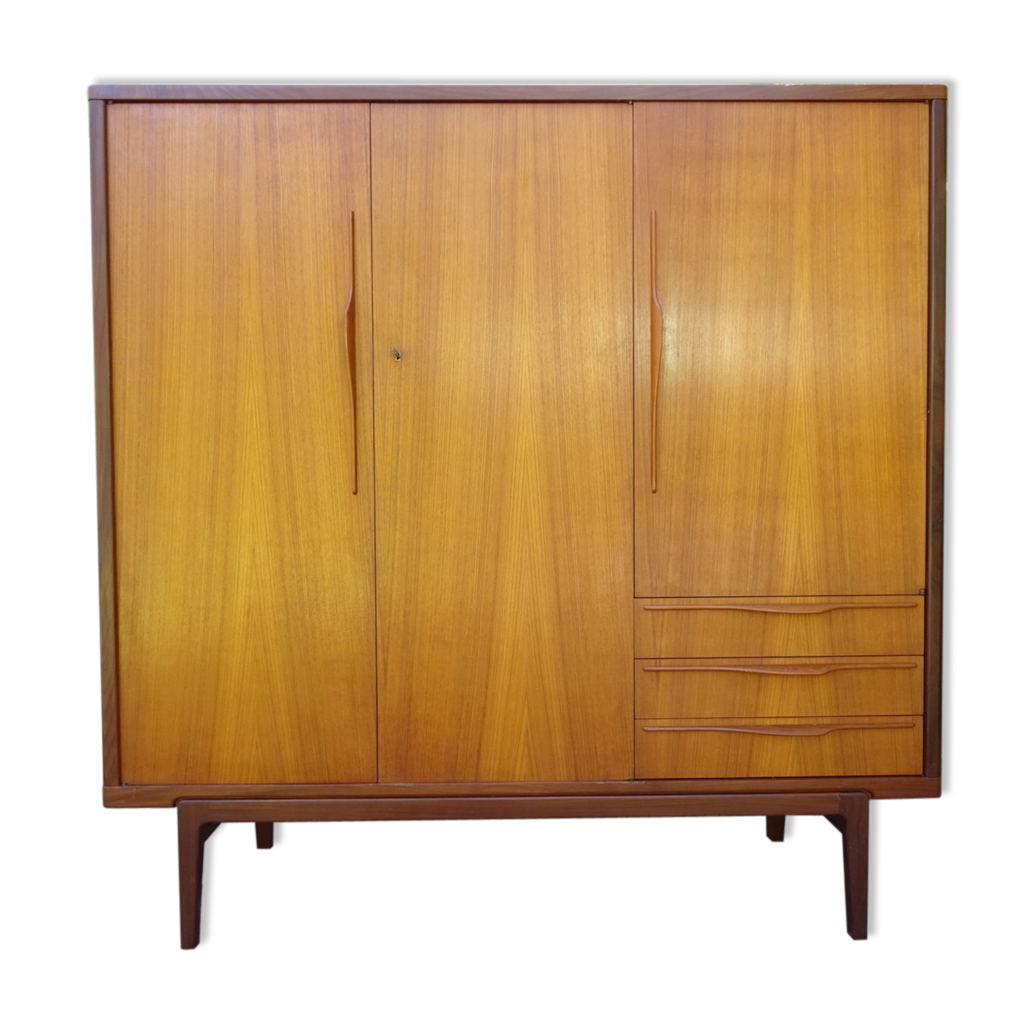 Scandinavian wardrobe in teak 60s