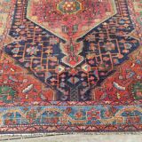 Tapis persan ancien de 1.62 m de large et 2.33 mètres de longueur