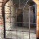 Mirror arched in wrought iron 180x137cm