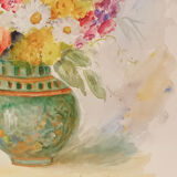 Original watercolor Louise Picard