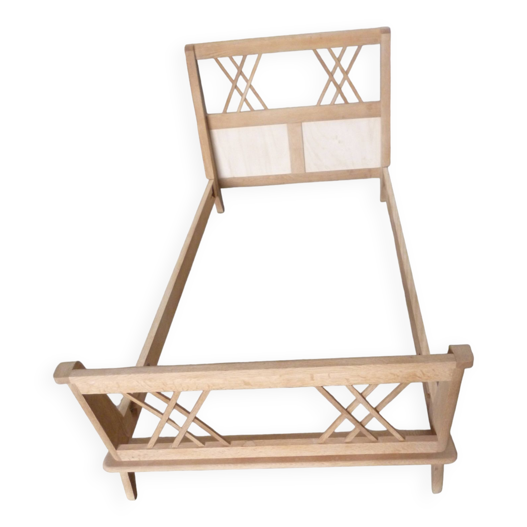 Oak bed from the 70s