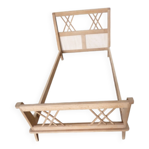 Lit en chêne des années