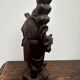 Carved wooden sculpture "Chinese peasant", early 20th century.