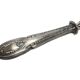 Art Nouveau silver fork for roasted beef, France, 1900s