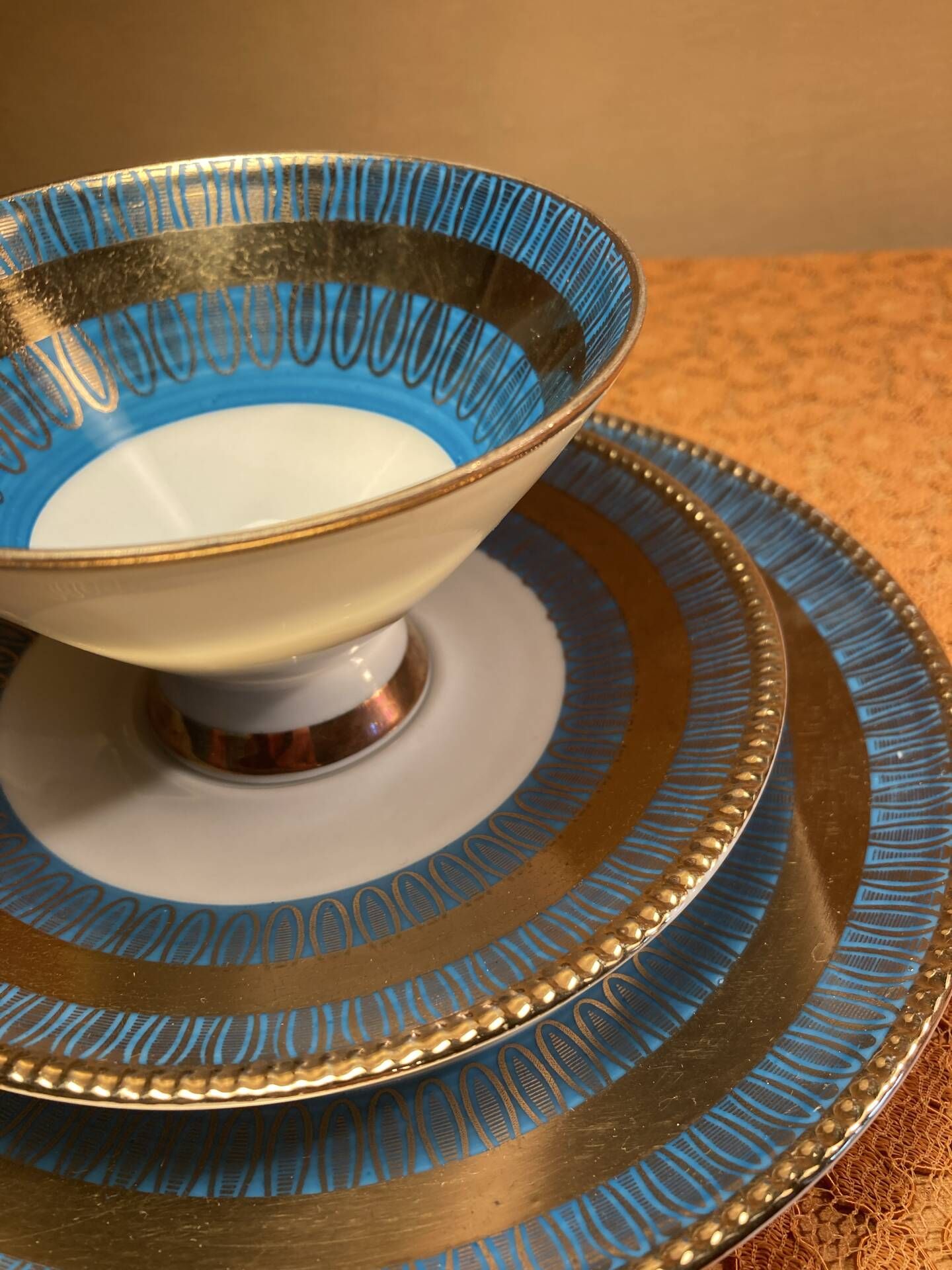 Vintage chic breakfast set Bavaria