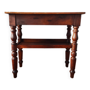 Console ancienne noyer