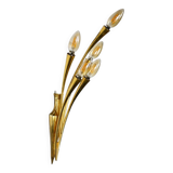 Oscar Torlasco brass wall lamp for Lumi Milano, 1950s