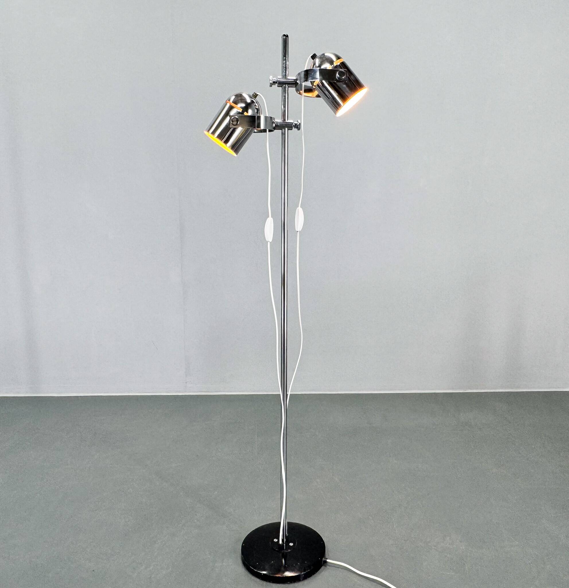 Mid Century Floor Lamp Designed by Stanislav Indra, 1970's