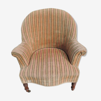 Fauteuil crapaud ancien