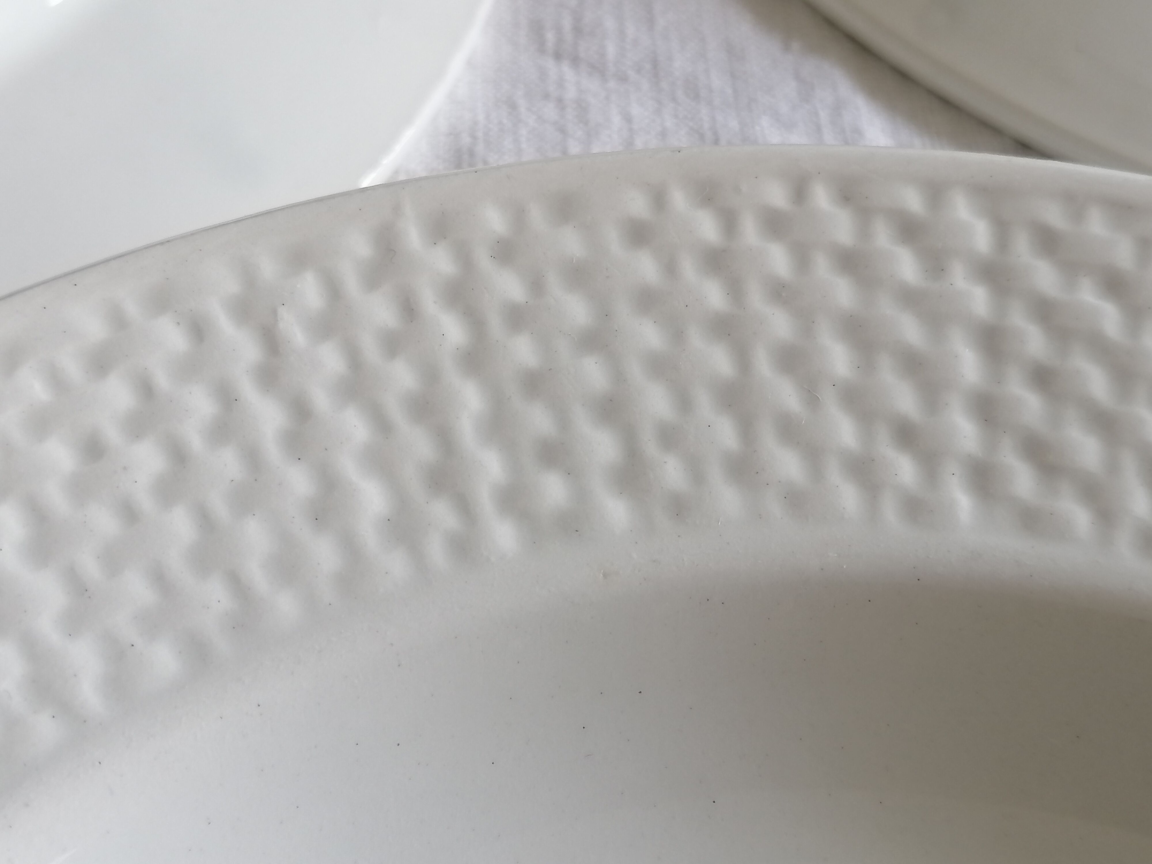 Set of 8 hollow earthenware plates Digoin Sarreguemines