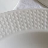 Set of 8 hollow earthenware plates Digoin Sarreguemines