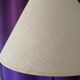 Vintage floor lamp - 40s , wrought iron with scroll feet