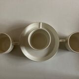Set 3 cups Creations Prisunic design 1970 Faience de Gien