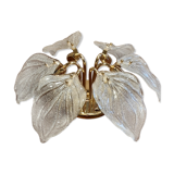 Plafonnier en verre de Murano, Navaresi, Italie, années 1980