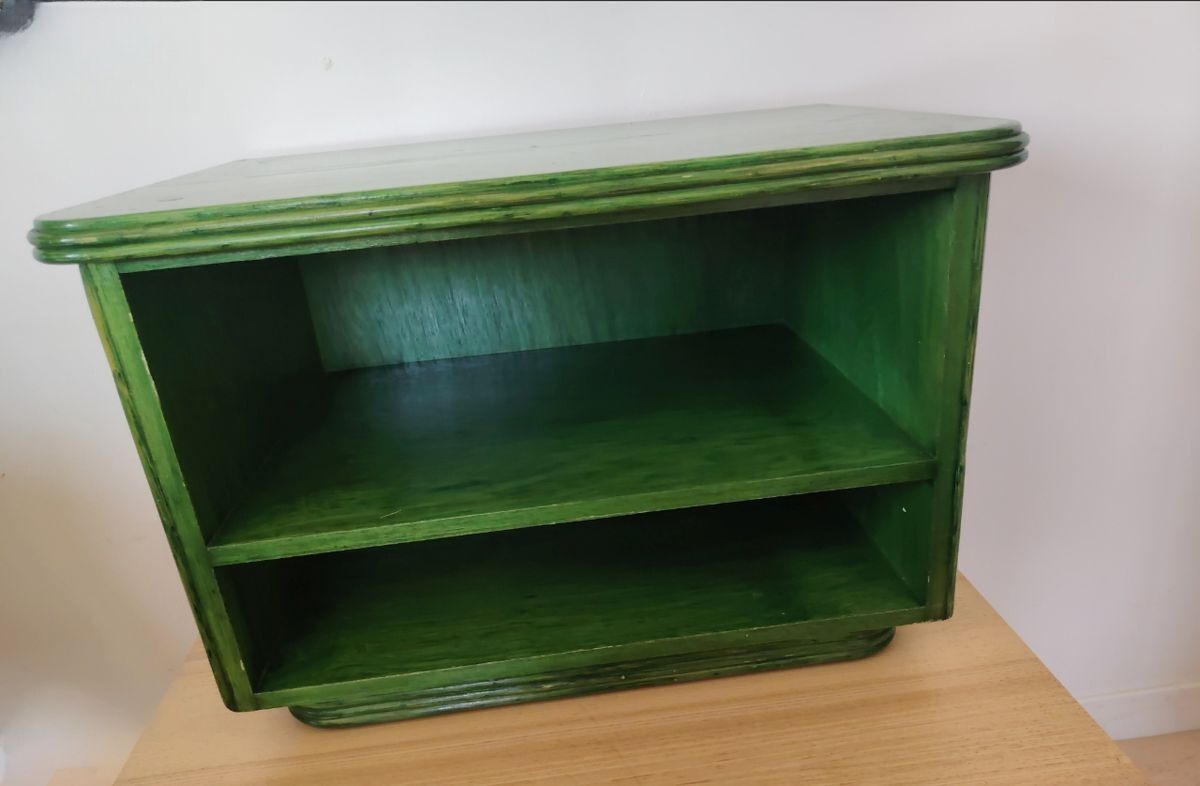 Maugrion bedside table Roche Bobois green