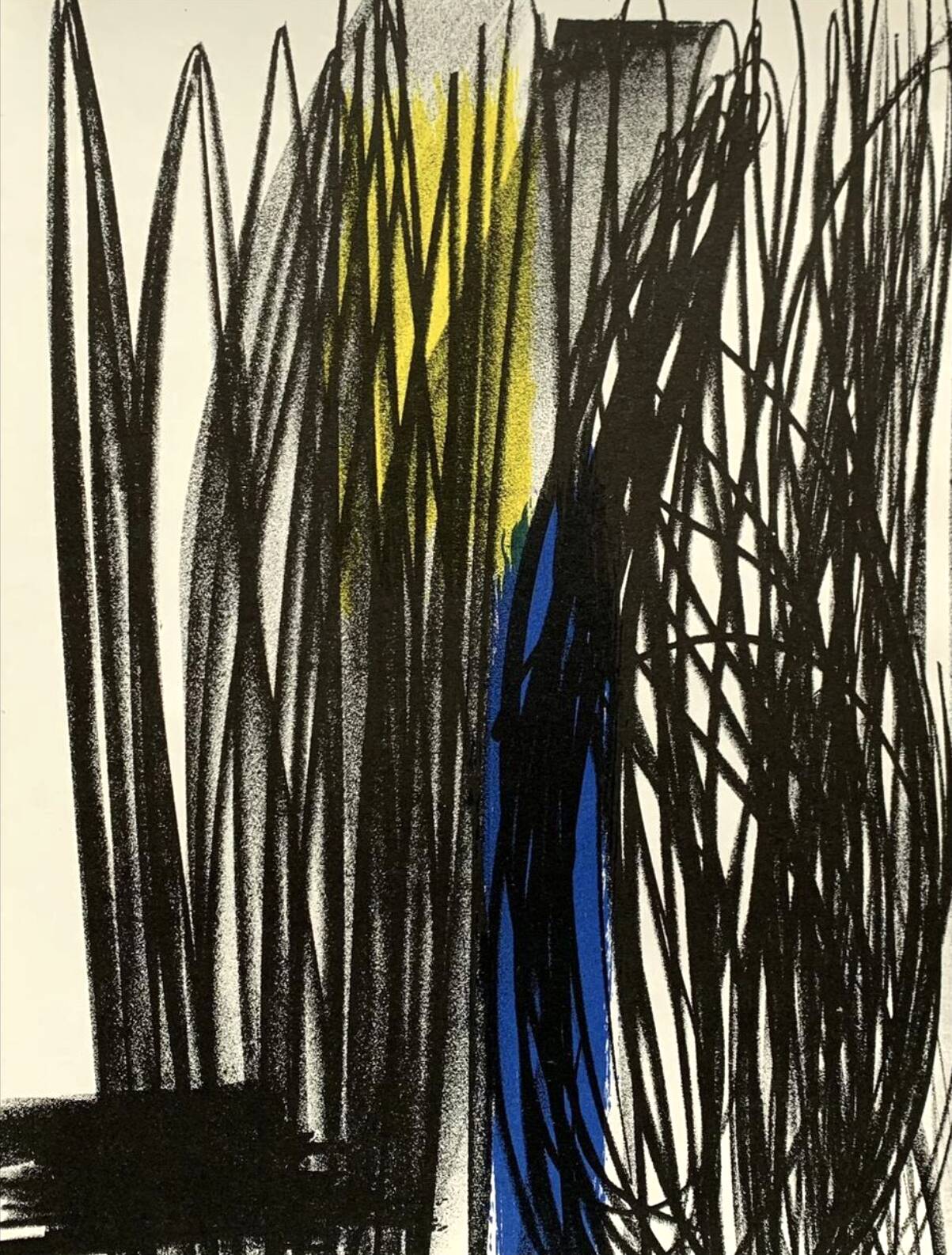 Hans HARTUNG, Untitled, 1973 (RMM 209): Original lithograph