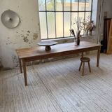 50s pine and oak farmhouse table 2.5m