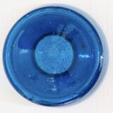 Blue Blown Glass Bowl