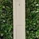 Porte h220x42cm étroite de placard ancienne panneautée moulurée