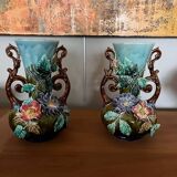 Barbotine Vases