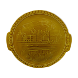 Ceramic pie dish, Gien, Chambord