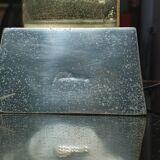 Brutalist bronze lamp by David Marshall 1980