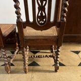 Caned chair set of 2